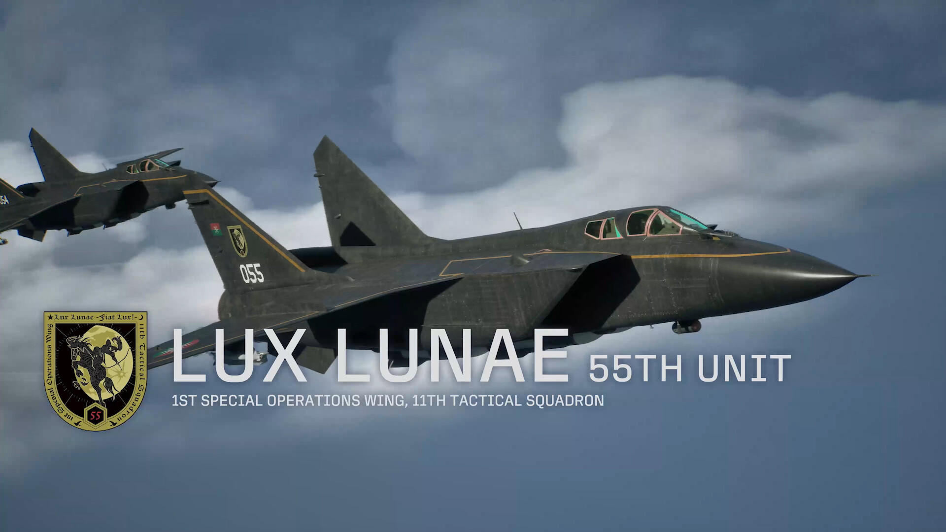 Lux Lunae's introduction card: 55th Unit, 1st Special Operations Wing